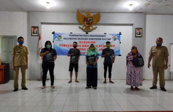 PENERIMAAN BANTUAN SEMBAKO- DD (DANA DESA) TAHAP 3  DESA KEDUNGBENDO TAHUN 2020