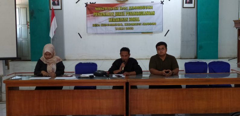 Rapat Terkait Kerawanan Sosial di Masyarakat