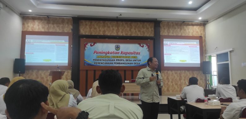 Kaur Perencanaan Mengikuti Peningkatan Kapasitas Aparatur Pemerintah Desa Tahun 2025 yang diselenggarakan oleh Dinas PMD Kabupaten Pacitan