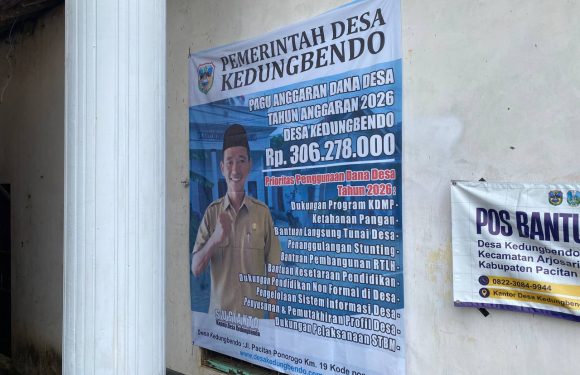 Publikasi Transparansi Anggaran Desa