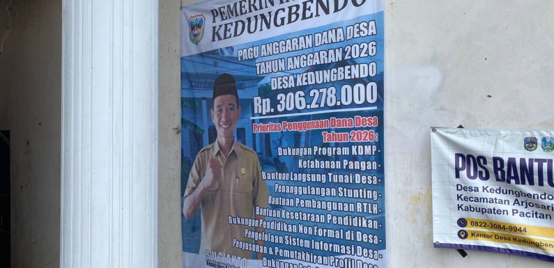 Publikasi Transparansi Anggaran Desa