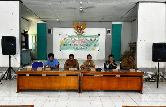 Musyawarah Desa : ” PENETAPAN LAHAN UNTUK PEMBANGUNAN KOPERASI DESA MERAH PUTIH ( KDMP ) ” Desa Kedungbendo Kecamatan Arjosari Kabupaten Pacitan